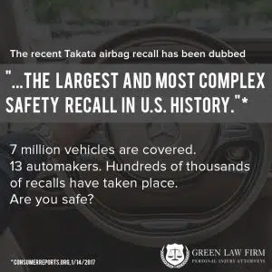 Takata Airbag Recall Information